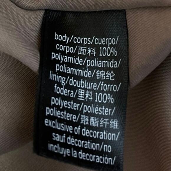 Victoria Sport Women's Gold Metallic Zip Up High Neck Crop Bomber Coat Jacket XS - Picture 5 of 5